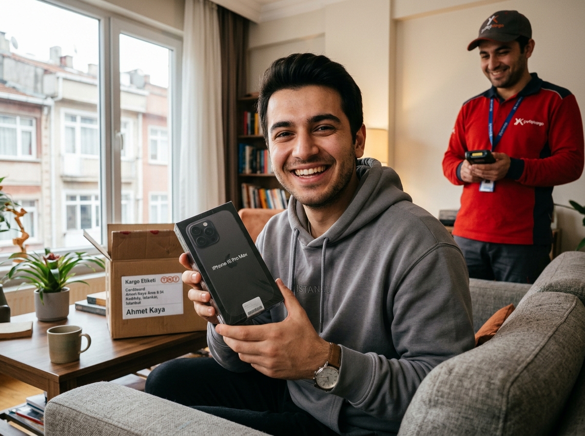 iPhone 15 Pro Max Teslimat Fotoğrafı